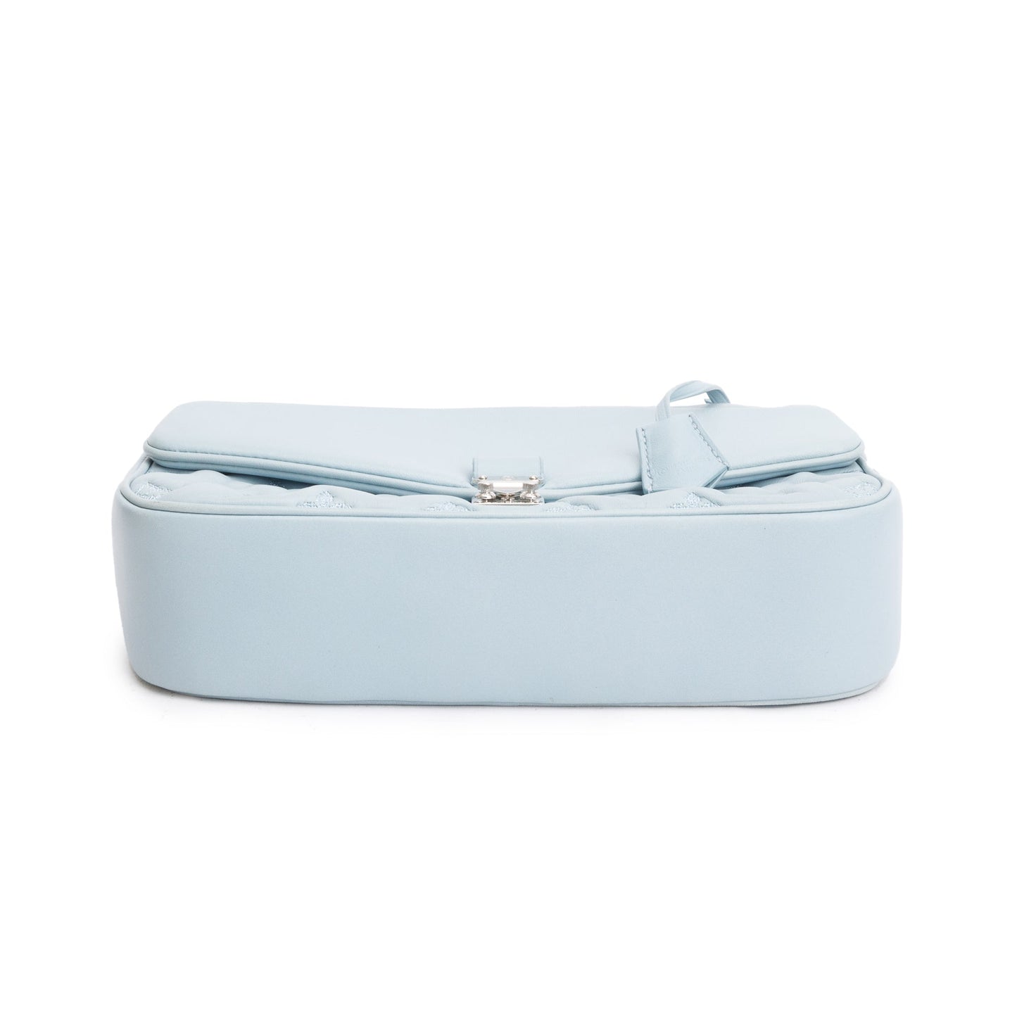 Louis Vuitton Blue Lambskin Mama Broderie Bag