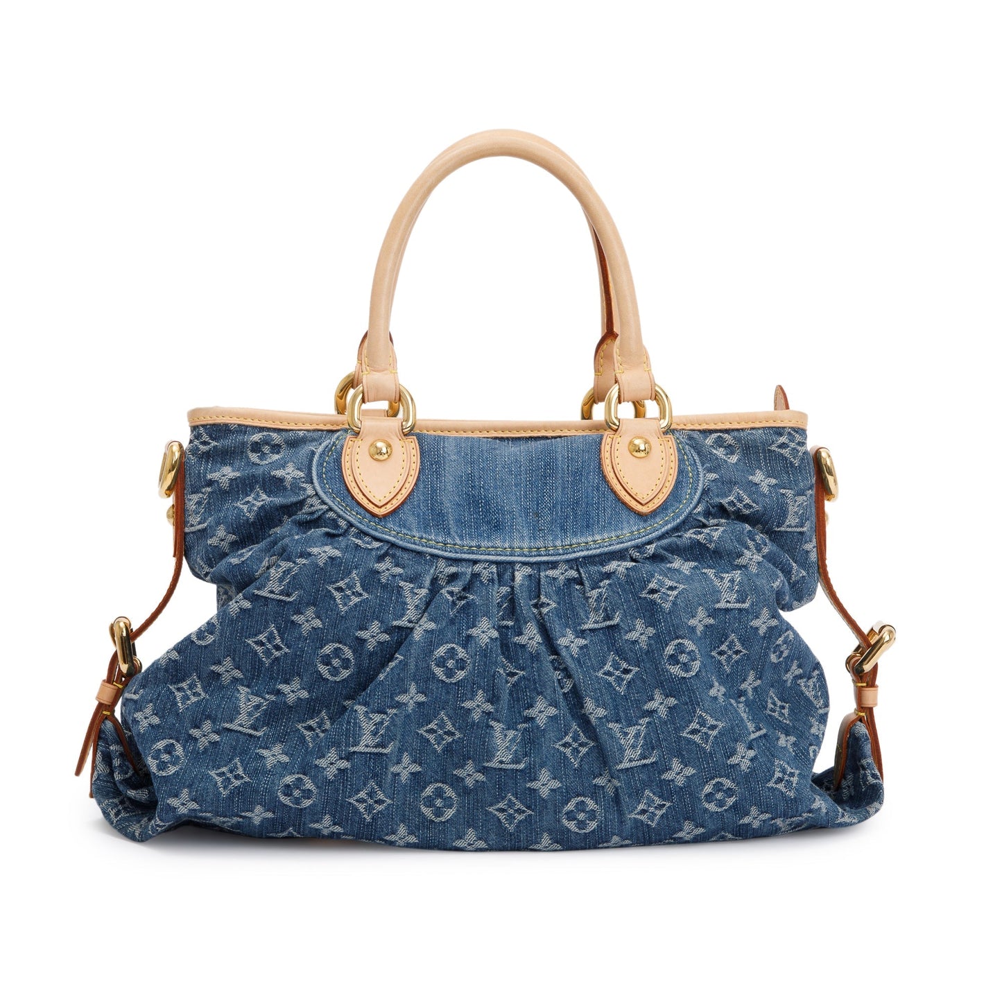 Louis Vuitton Blue Monogram Denim Neo Cabby MM