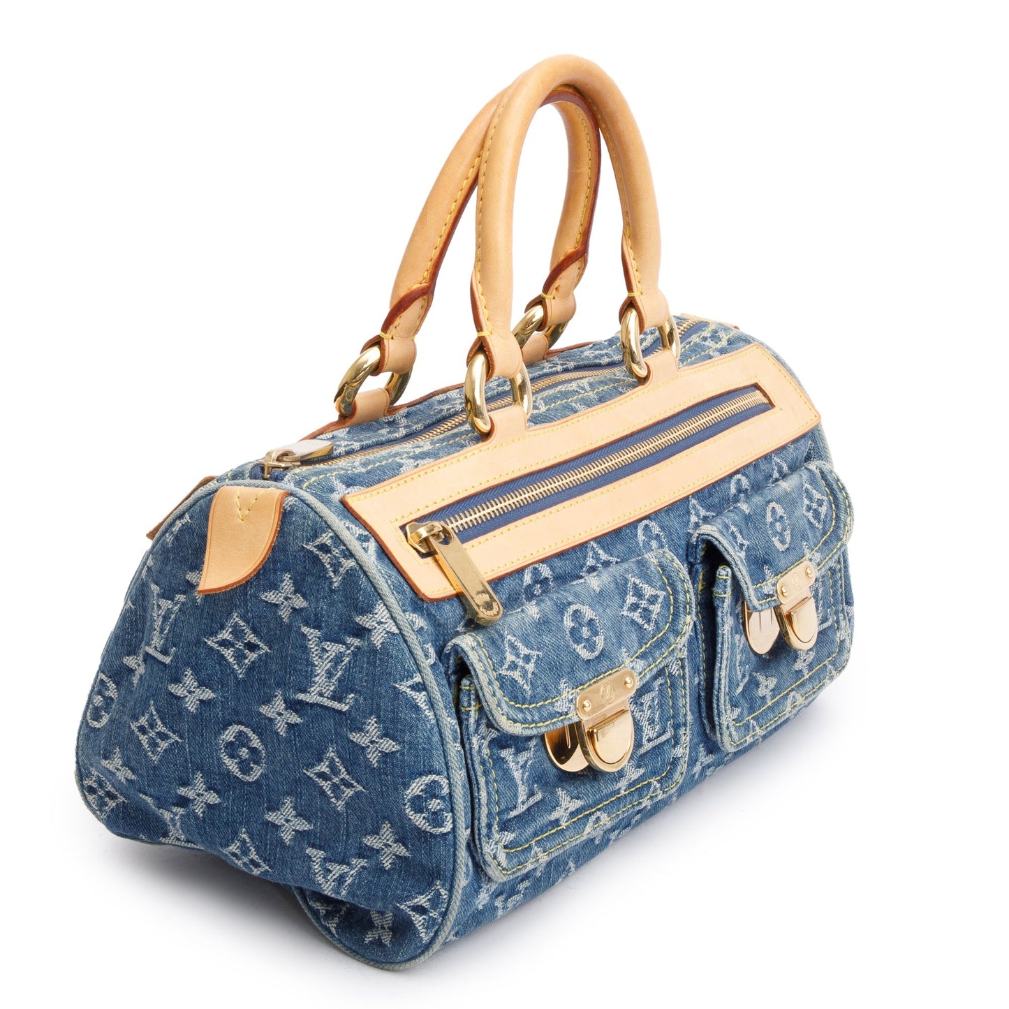 Louis Vuitton Blue Monogram Denim Neo Speedy Bag
