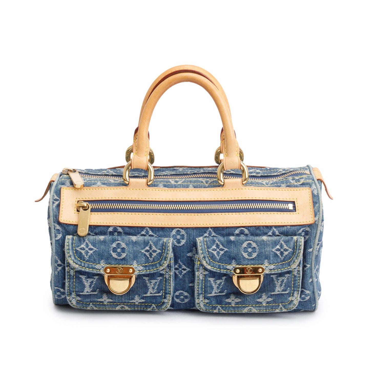 Louis Vuitton Blue Monogram Denim Neo Speedy Bag