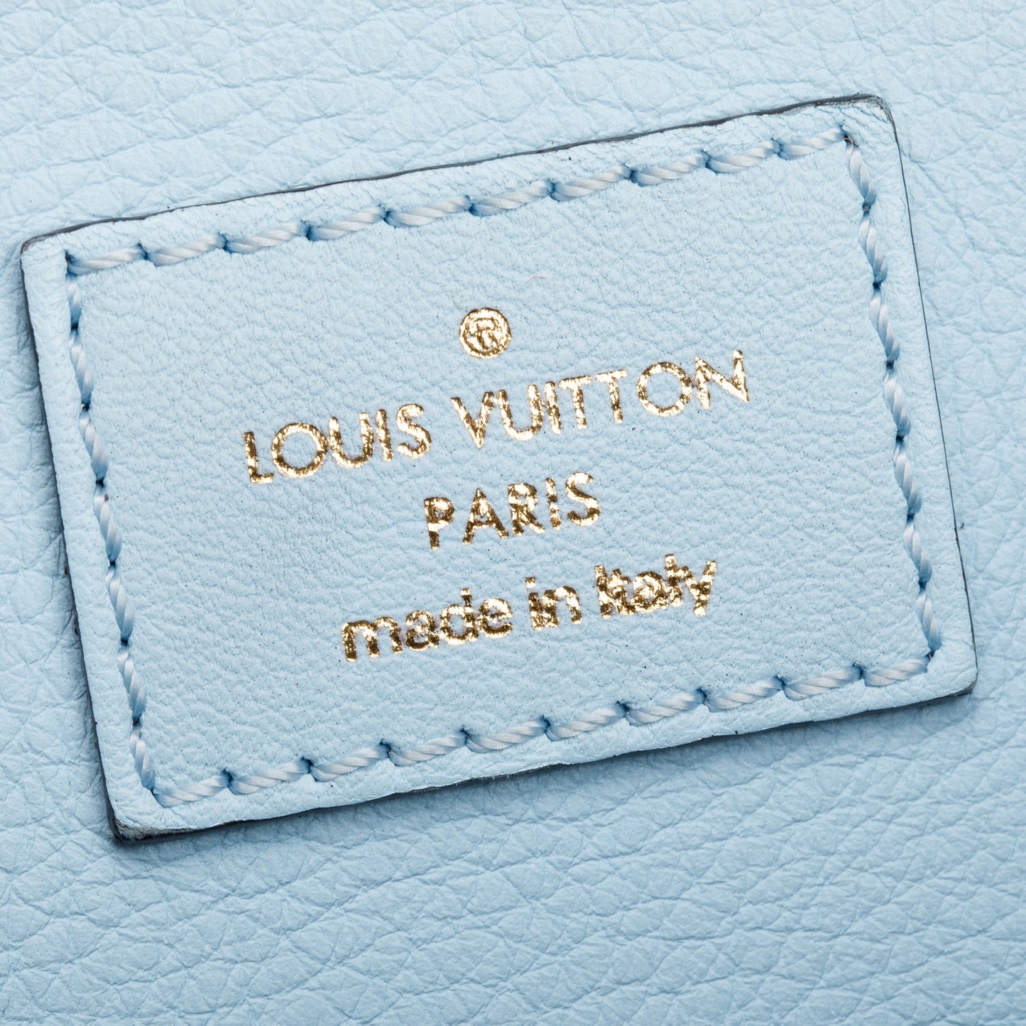 Louis Vuitton Blue Perforated Leather Sofia Coppola SC Bag PM