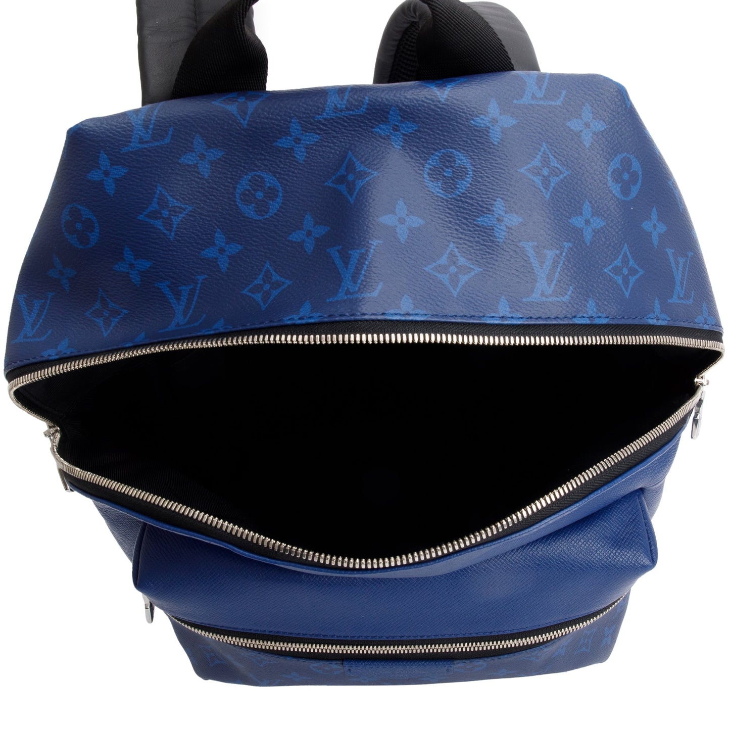 Louis Vuitton Blue Taigarama Discovery Backpack