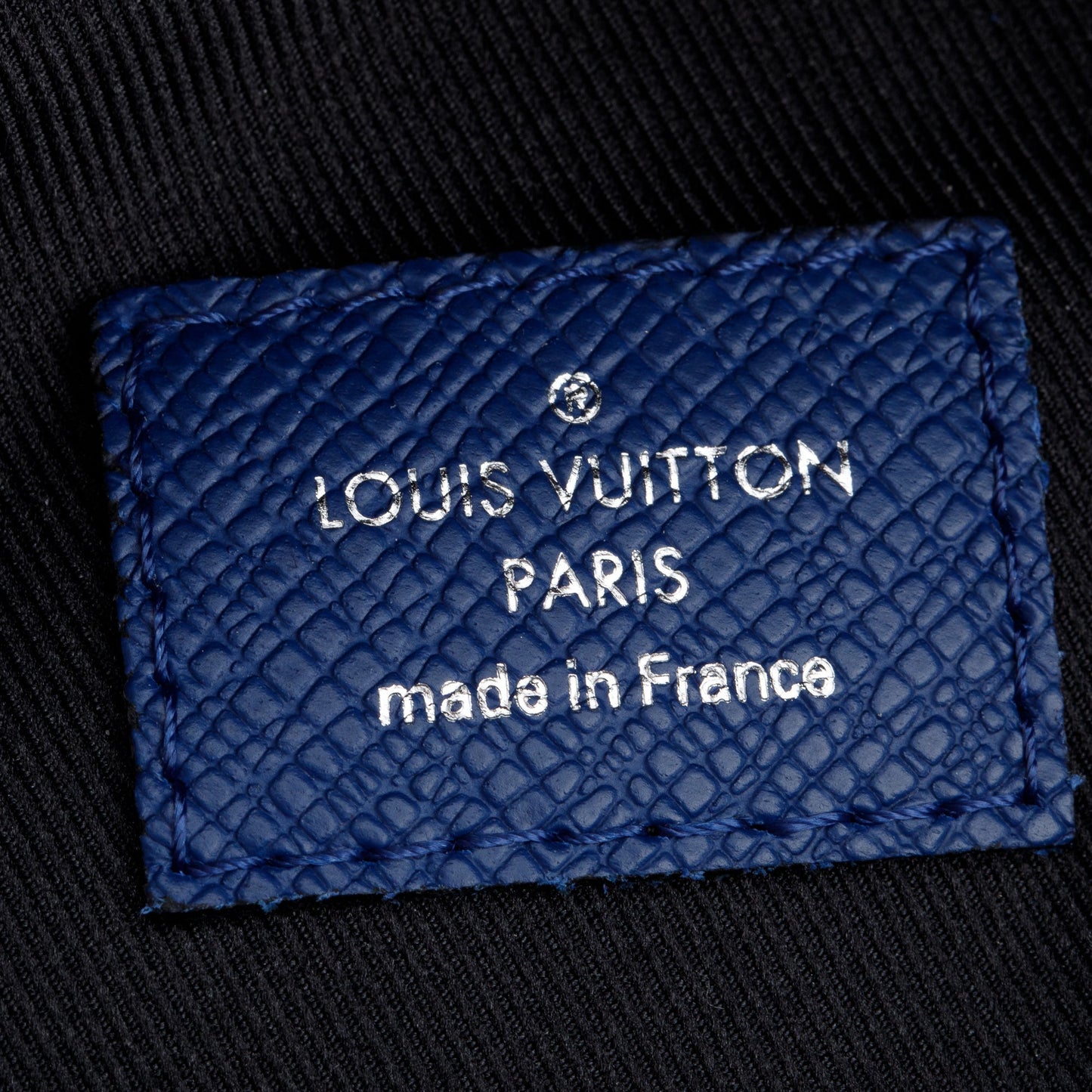 Louis Vuitton Blue Taigarama Discovery Backpack