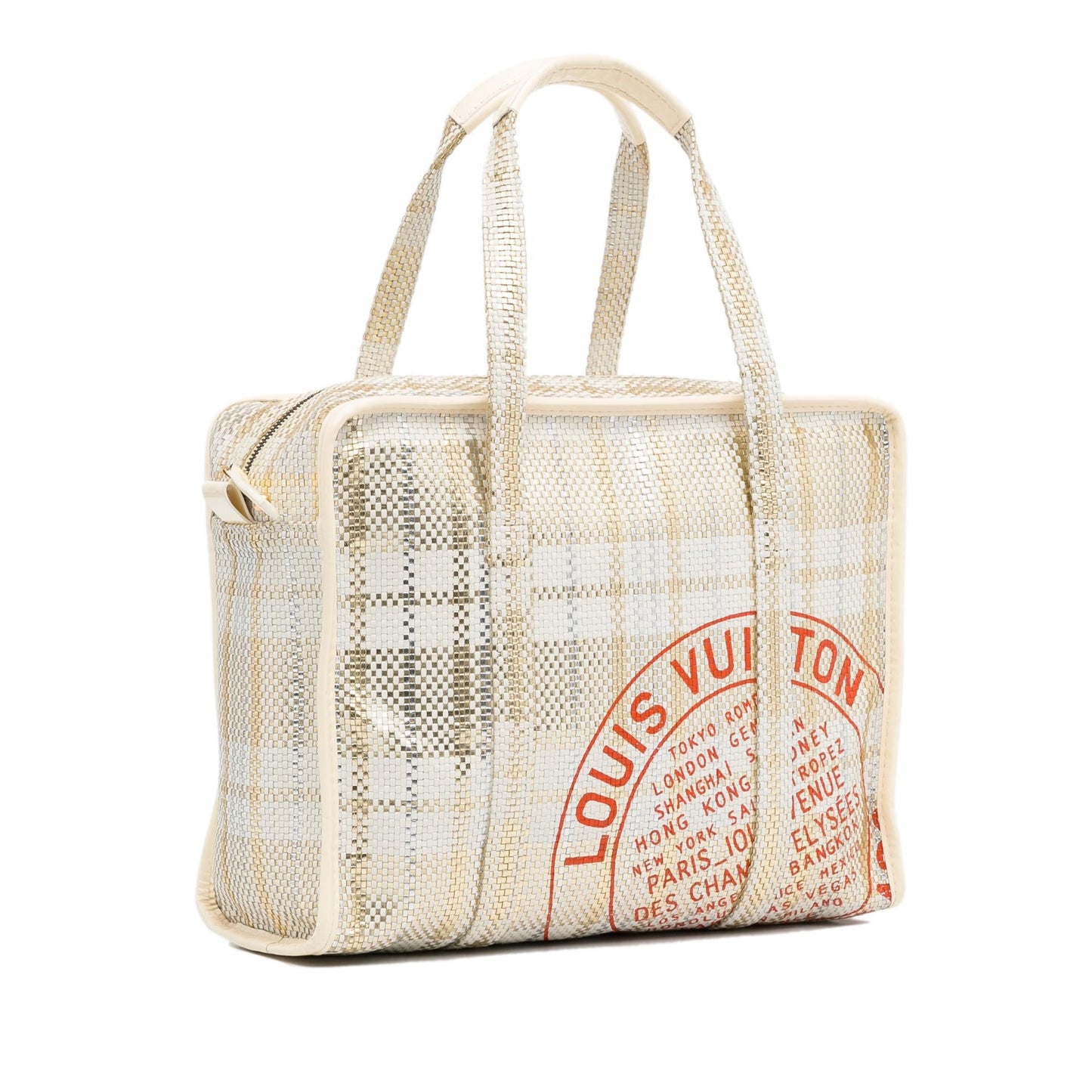 Louis Vuitton Braided Street Shopper PM (SHG-66Y12n)