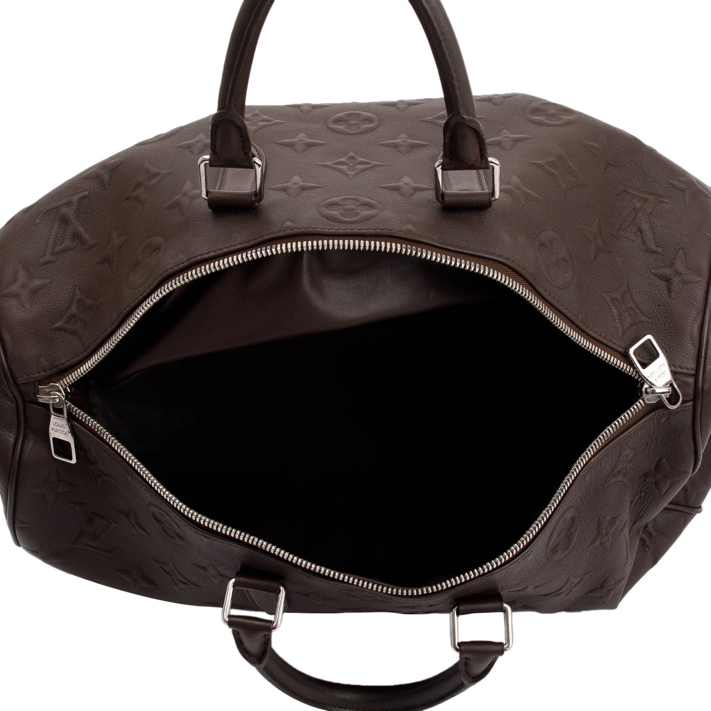 Louis Vuitton Brown Edun Monogram Revelation Keepall Bandouliere 45