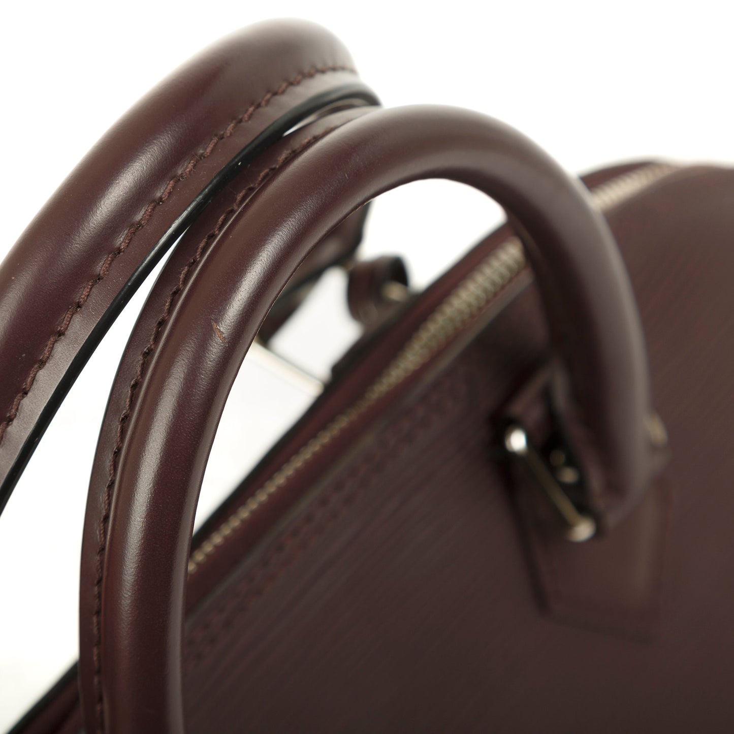 Louis Vuitton Brown Epi Alma GM