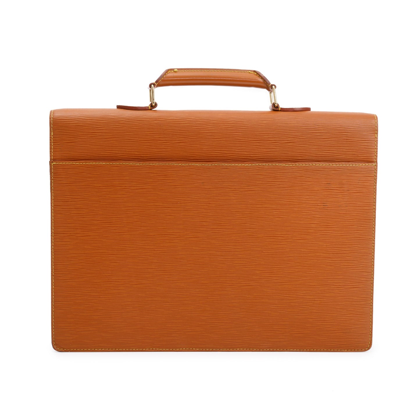 Louis Vuitton Brown Epi Leather Serviette Ambassadeur Briefcase