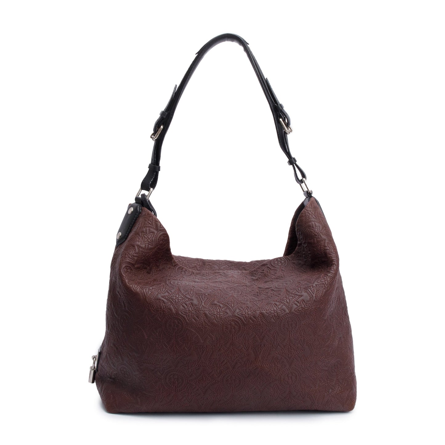 Louis Vuitton Brown Monogram Antheia Leather Hobo PM