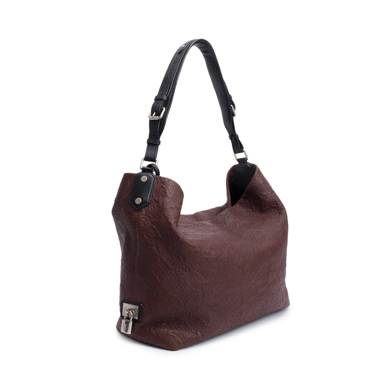 Louis Vuitton Brown Monogram Antheia Leather Hobo PM