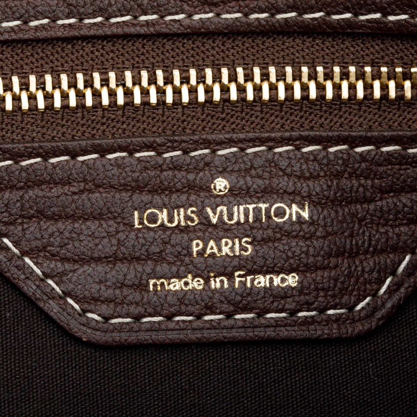 Louis Vuitton Brown Monogram Mini Lin Petit Bucket Bag