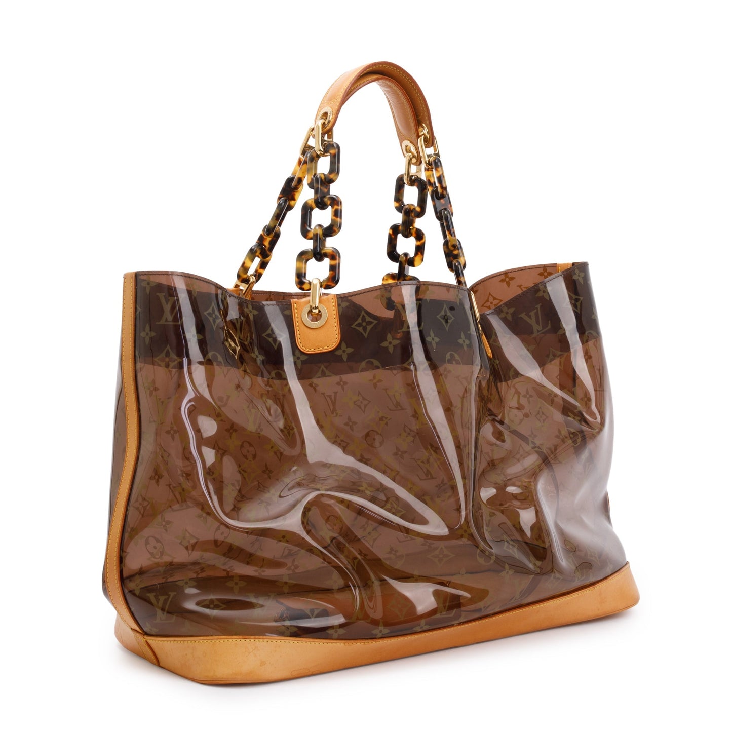 Louis Vuitton Brown Monogram Vinyl Cabas Sac Ambre GM Tote