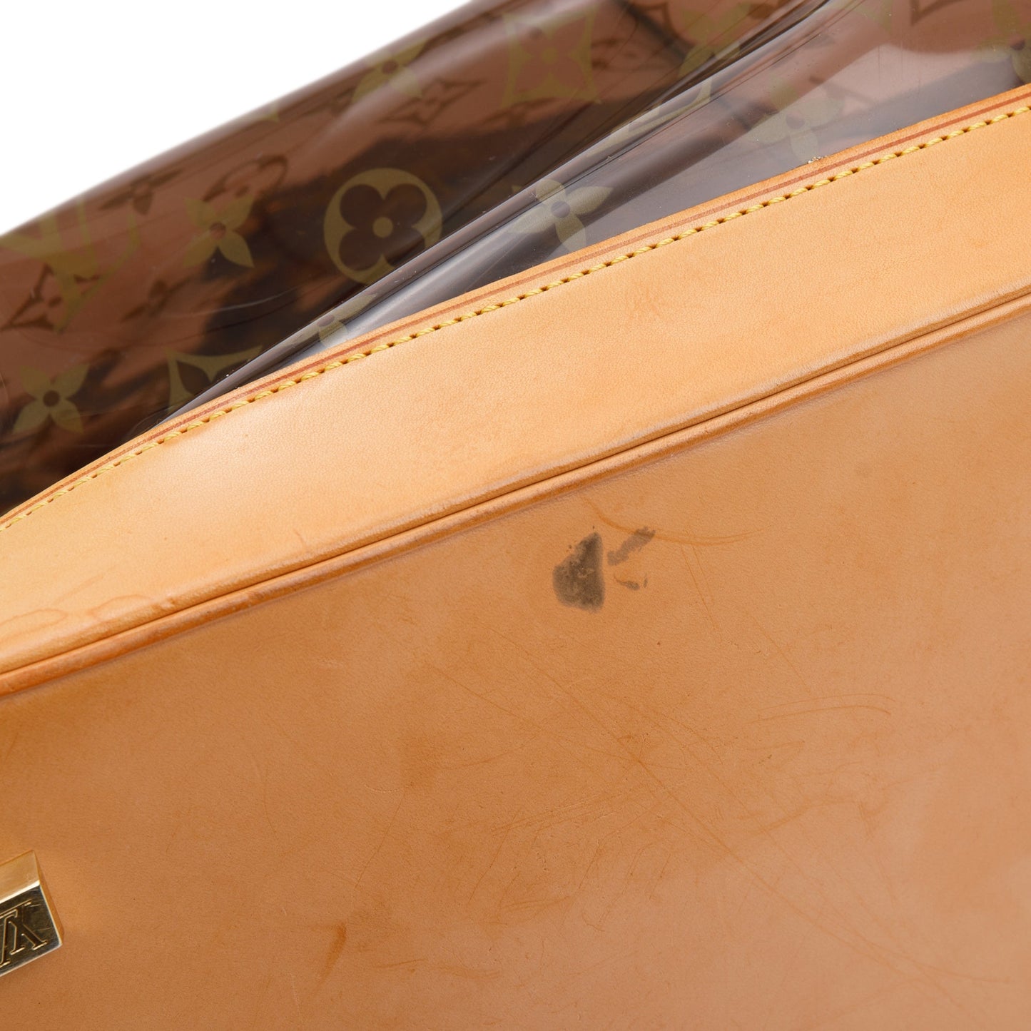 Louis Vuitton Brown Monogram Vinyl Cabas Sac Ambre GM Tote