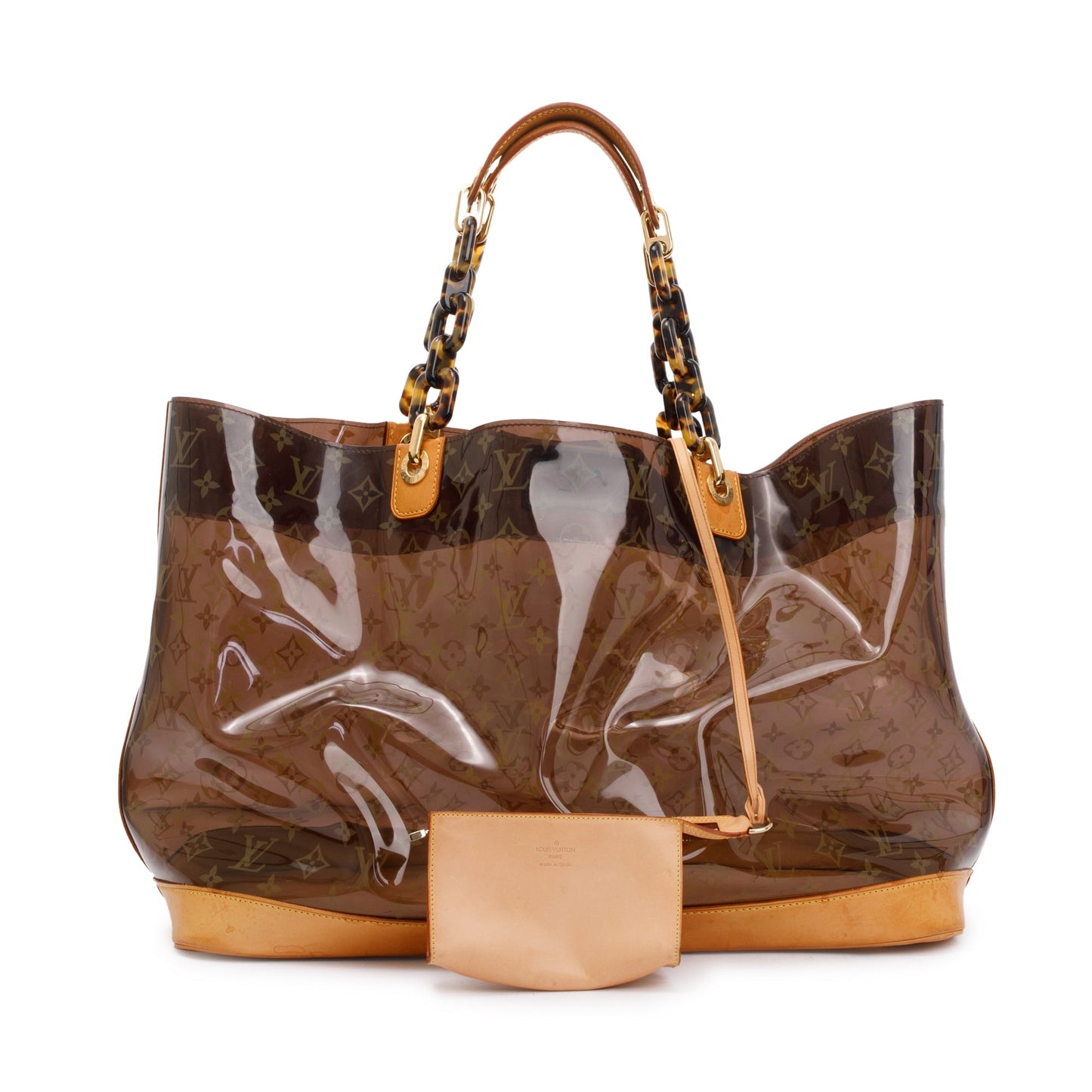 Louis Vuitton Brown Monogram Vinyl Cabas Sac Ambre GM Tote