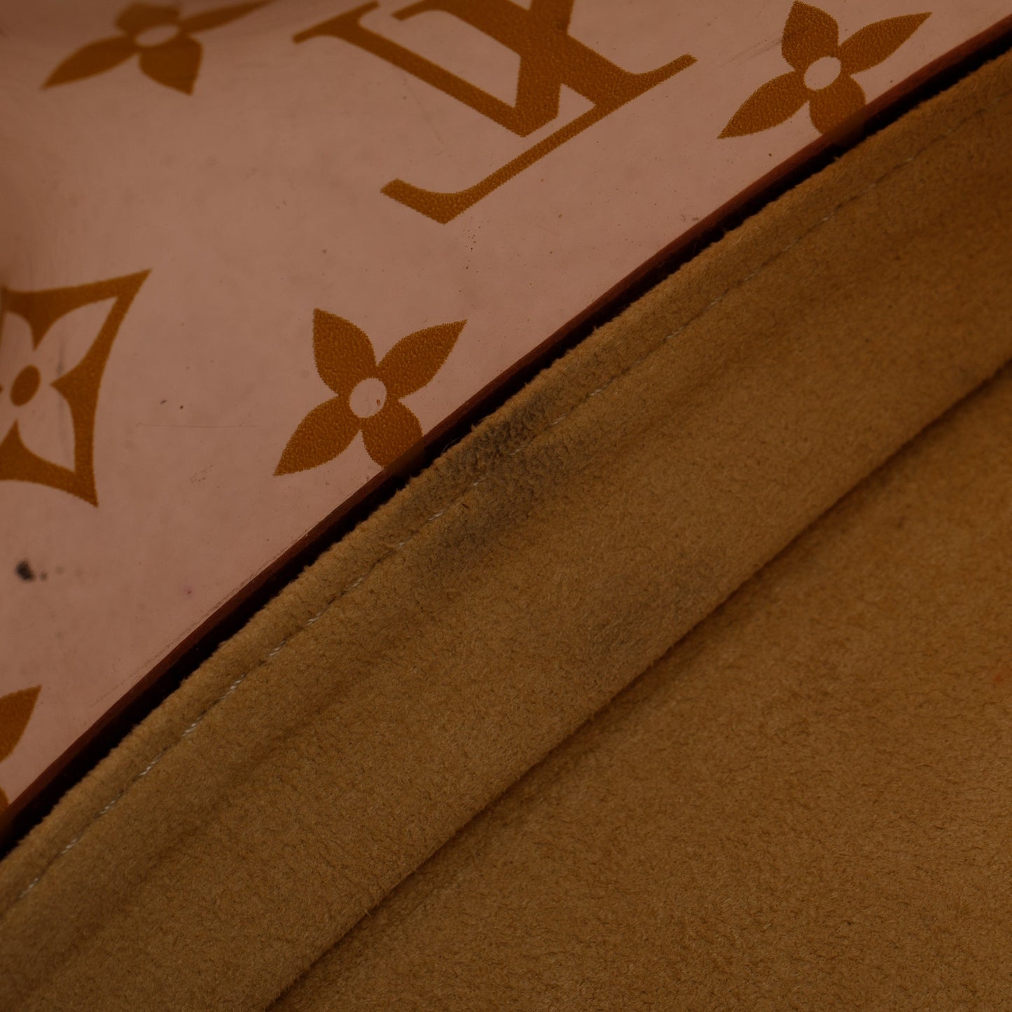 Louis Vuitton Brown Monogram Vinyl Cabas Sac Ambre PM Tote