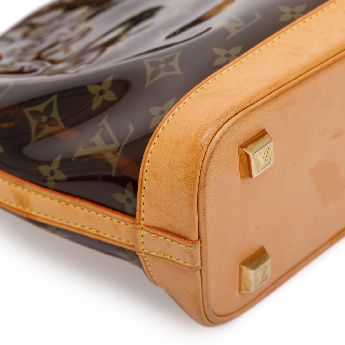 Louis Vuitton Brown Monogram Vinyl Cabas Sac Ambre PM Tote