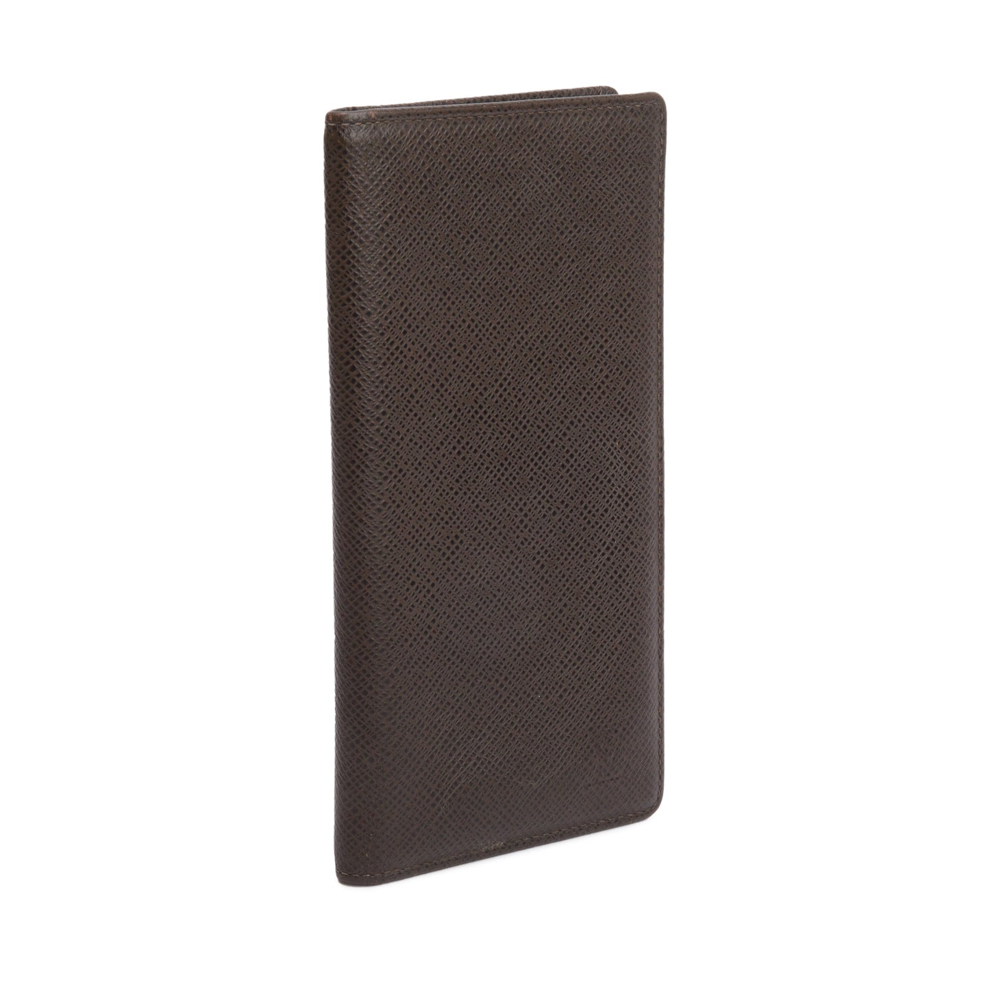 Louis Vuitton Brown Taiga Leather Porte-Valeurs Wallet Organizer