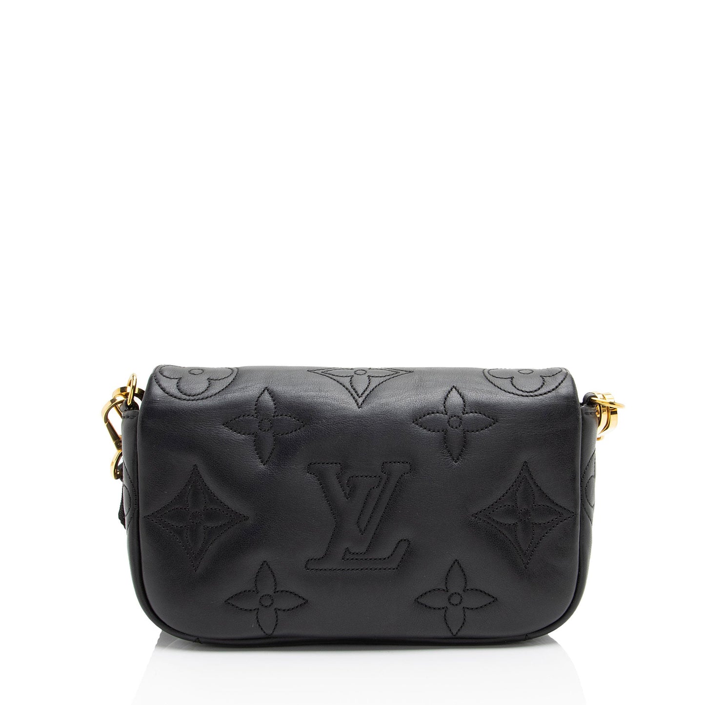 Louis Vuitton Bubblegram Calfskin Wallet on Strap