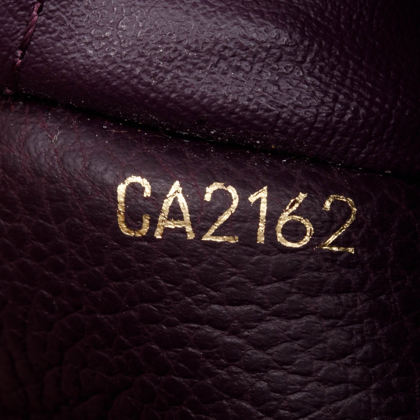 Louis Vuitton Burgundy Monogram Empreinte Curieuse Wallet