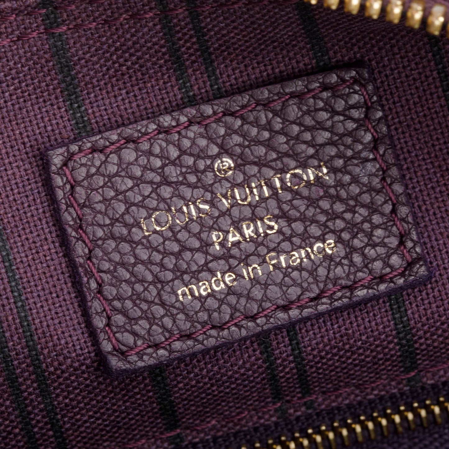 Louis Vuitton Burgundy Monogram Empreinte Leather Speedy Bandouliere 25