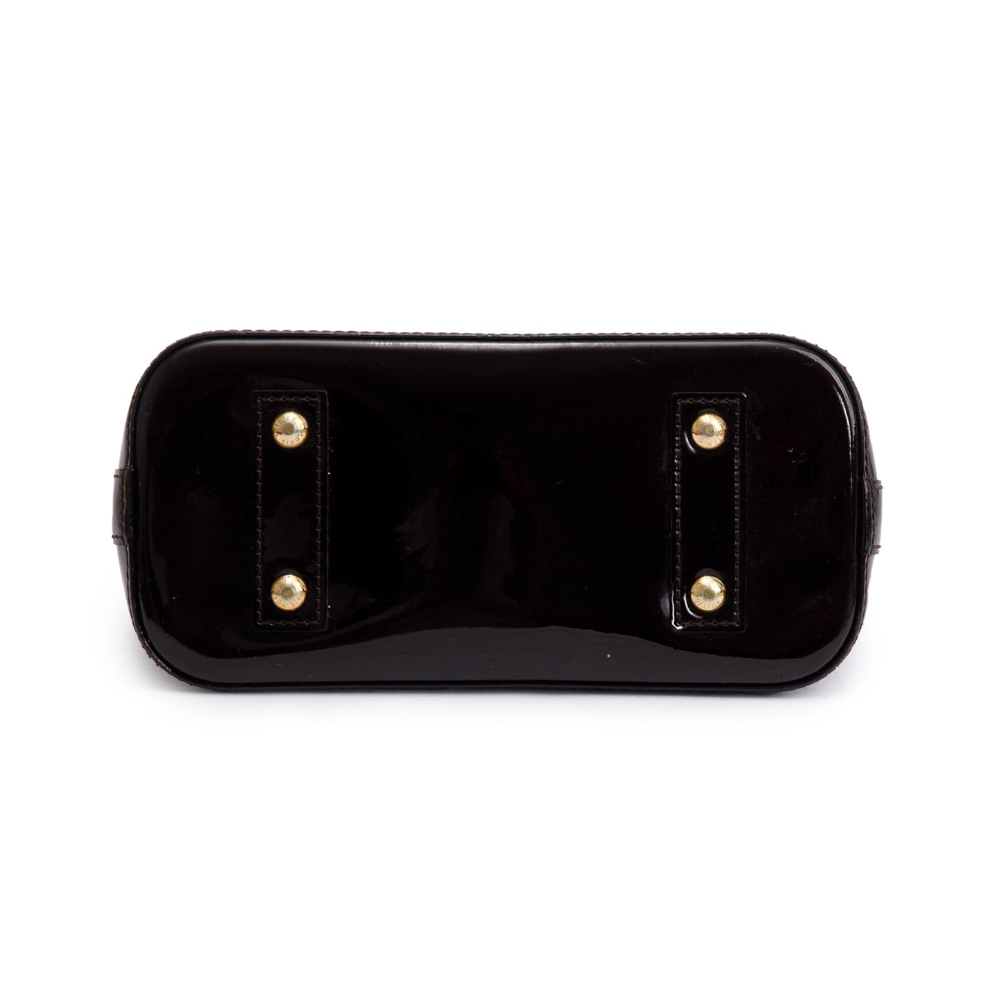 Louis Vuitton Burgundy Monogram Vernis Leather Alma BB