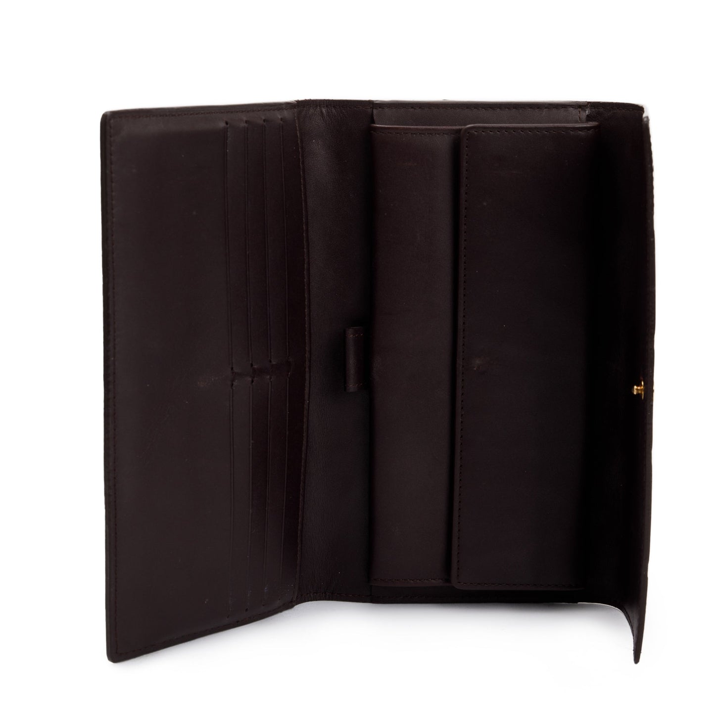 Louis Vuitton Burgundy Monogram Vernis Leather Porte Tresor International Wallet