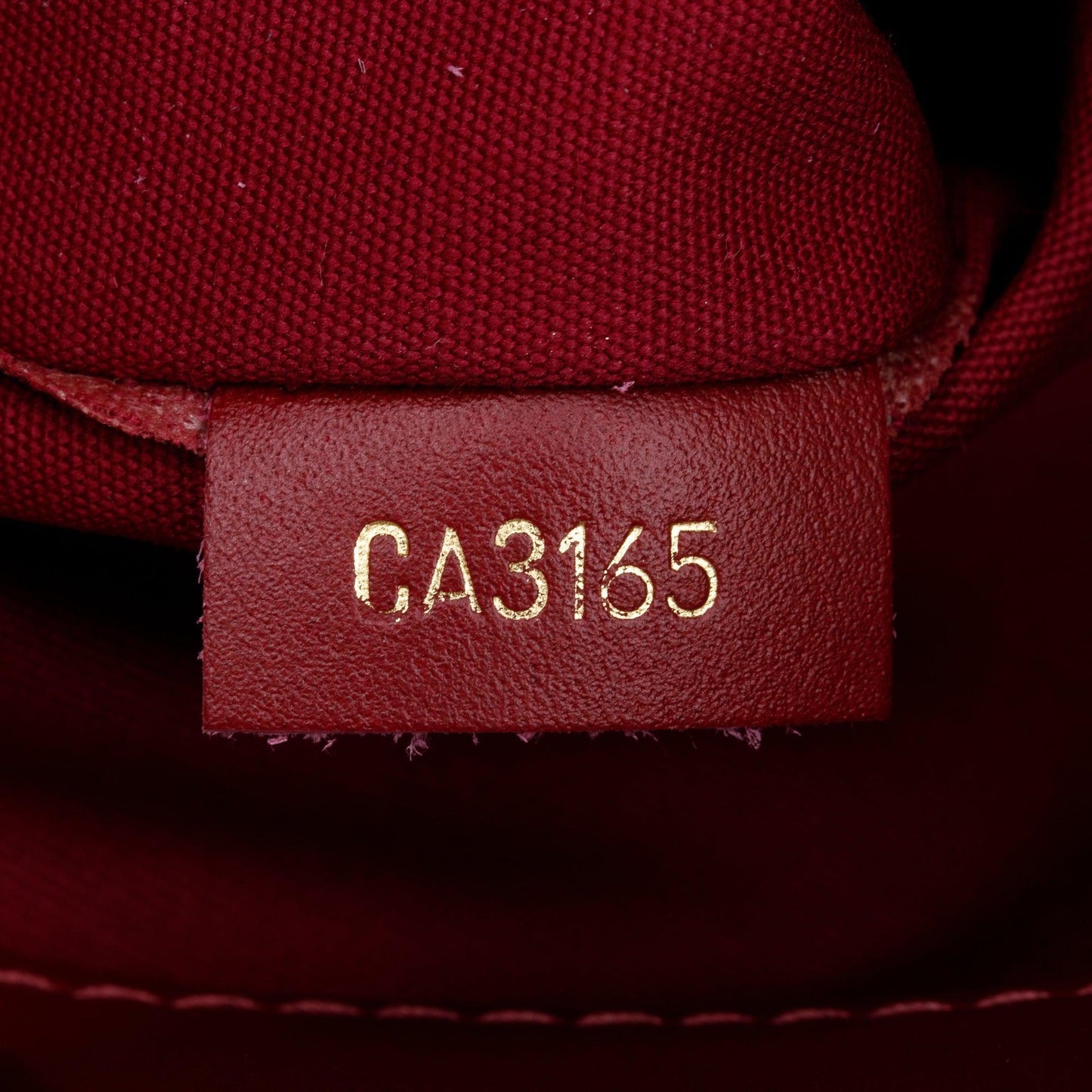 Louis Vuitton Burgundy Monogram Vernis Montaigne MM