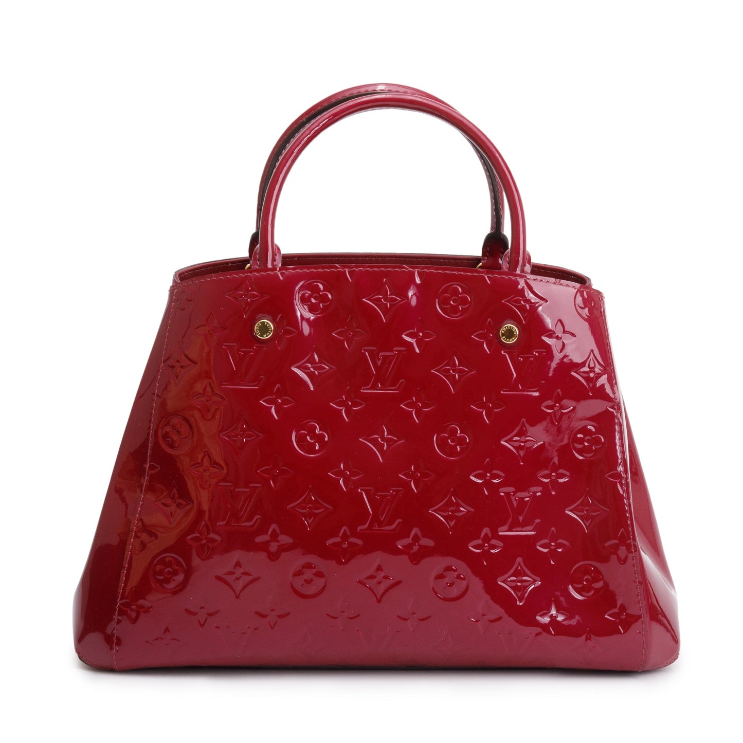 Louis Vuitton Burgundy Monogram Vernis Montaigne MM
