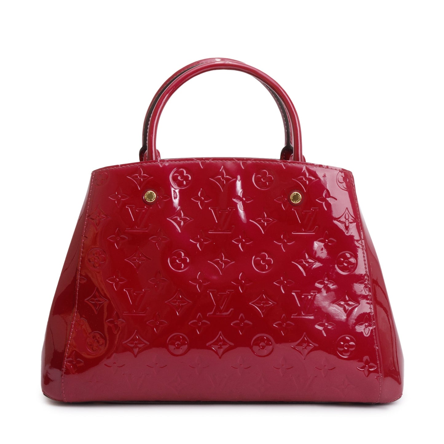 Louis Vuitton Burgundy Monogram Vernis Montaigne MM