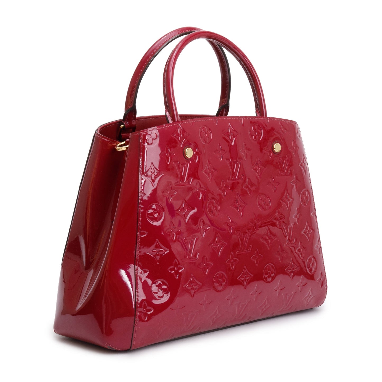Louis Vuitton Burgundy Monogram Vernis Montaigne MM