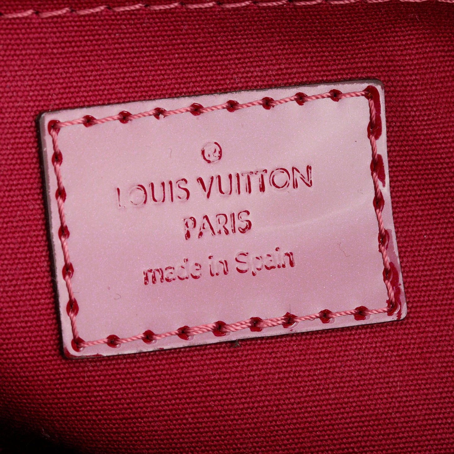 Louis Vuitton Burgundy Monogram Vernis Montaigne MM