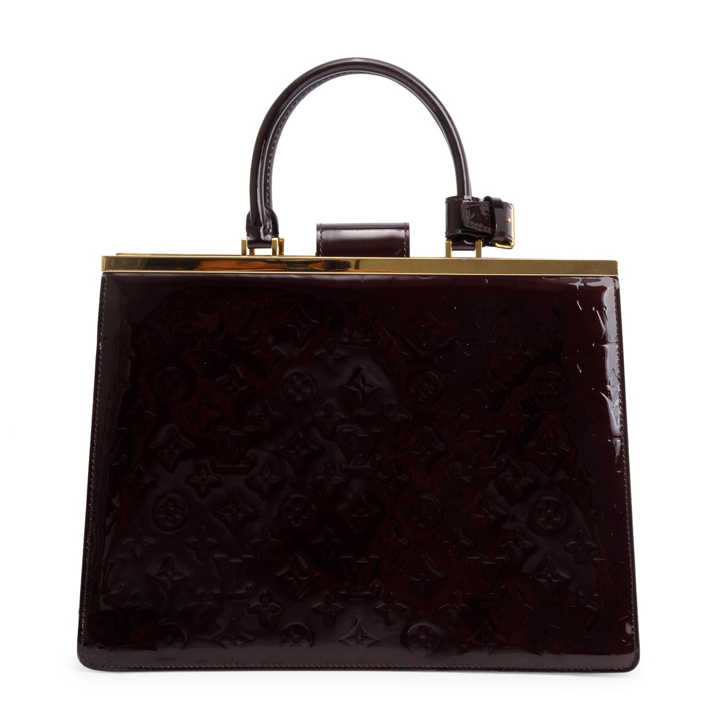 Louis Vuitton Burgundy Vernis Leather Deesee GM