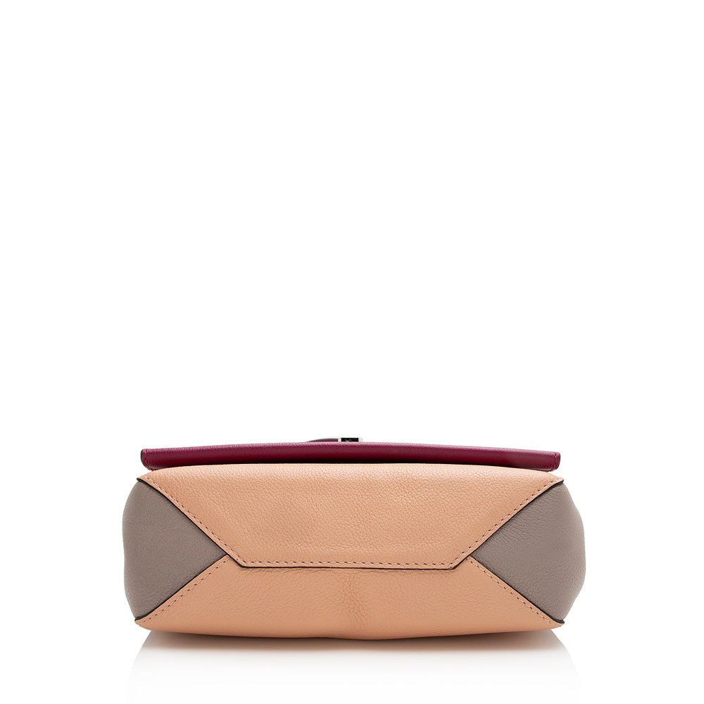 Louis Vuitton Calfskin Lockme II BB Shoulder Bag (SHF-21961)