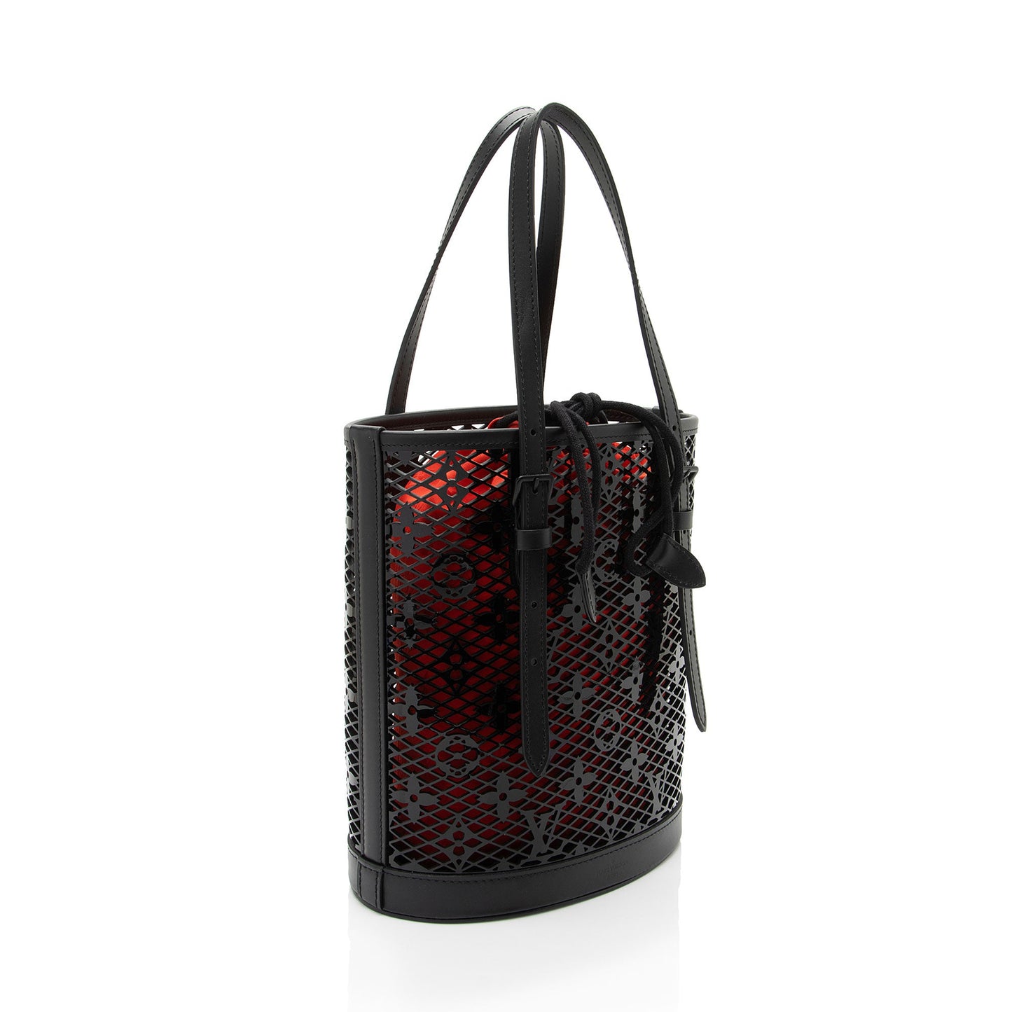 Louis Vuitton Calfskin Monogram Lace PM Bucket Bag