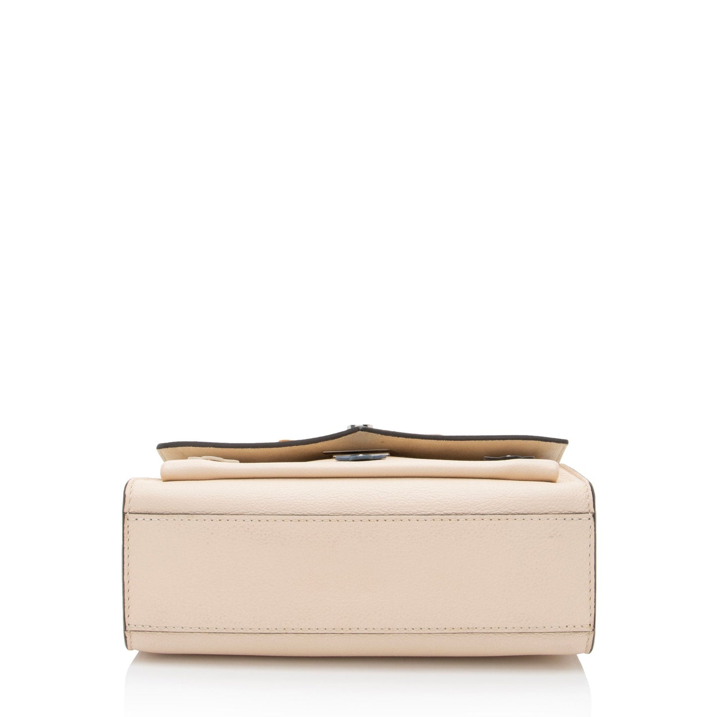 Louis Vuitton Calfskin Mylockme Fleurs BB Shoulder Bag