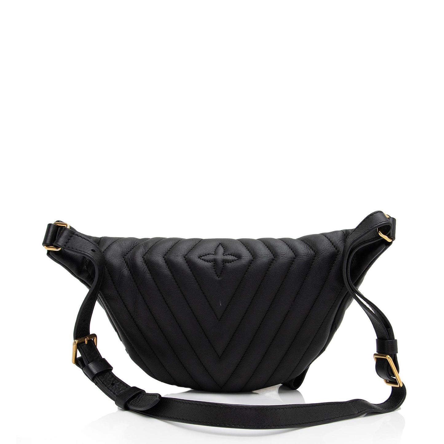 Louis Vuitton Calfskin New Wave Bumbag (SHF-gSN15r)