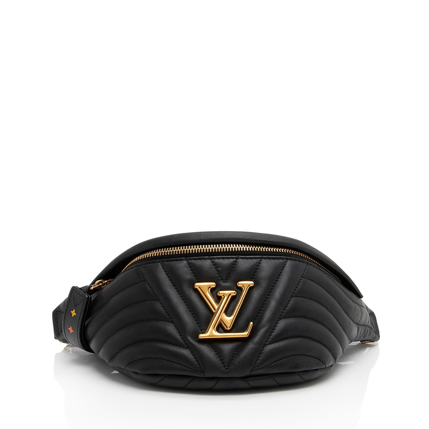 Louis Vuitton Calfskin New Wave Bumbag (SHF-gSN15r)