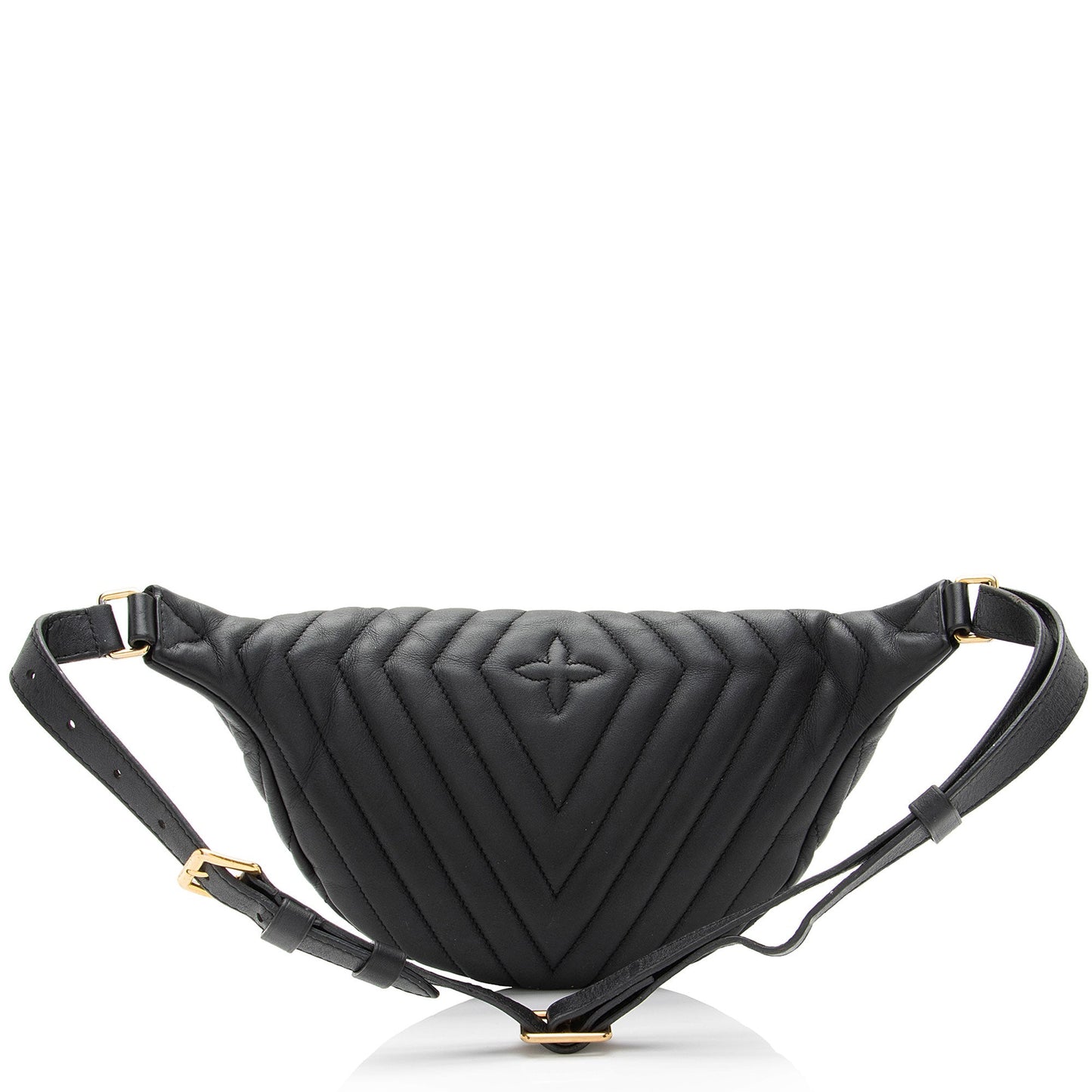 Louis Vuitton Calfskin New Wave Bumbag (SHF-Skd5to)