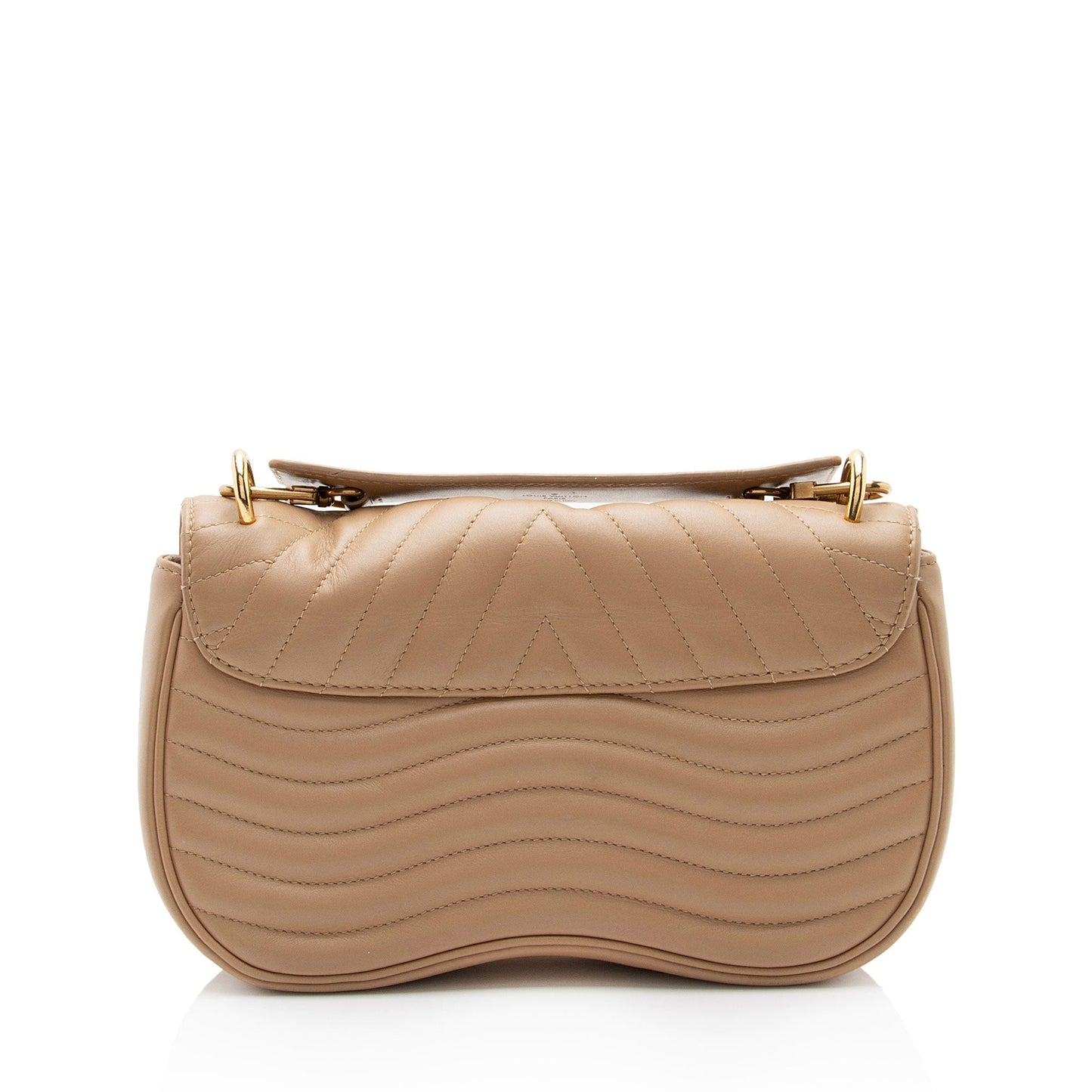 Louis Vuitton Calfskin New Wave Chain MM Shoulder Bag  - FINAL SALE (SHF-BC4Bgk)