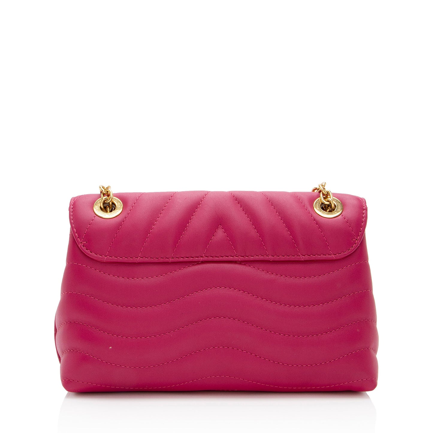 Louis Vuitton Calfskin New Wave Chain Shoulder Bag (SHF-ihtUHs)