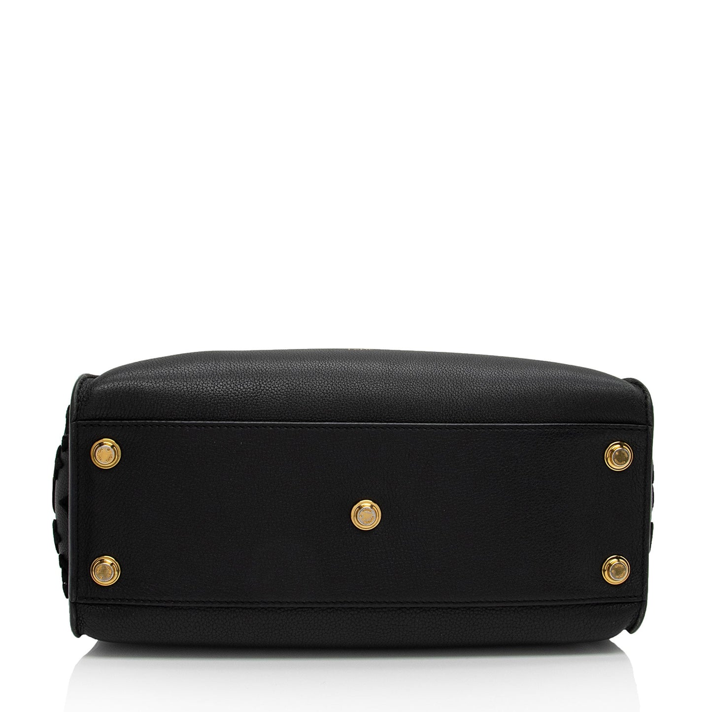 Louis Vuitton Calfskin Tufted Monogram Canvas On My Side MM Tote (SHF-QMhDUi)