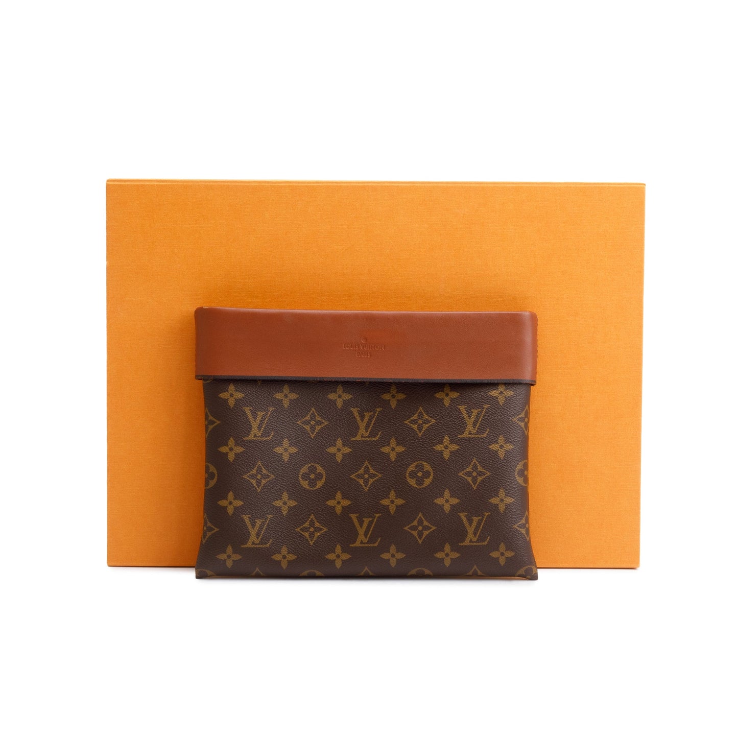 Louis Vuitton Caramel Leather Monogram Pochette Tuileries