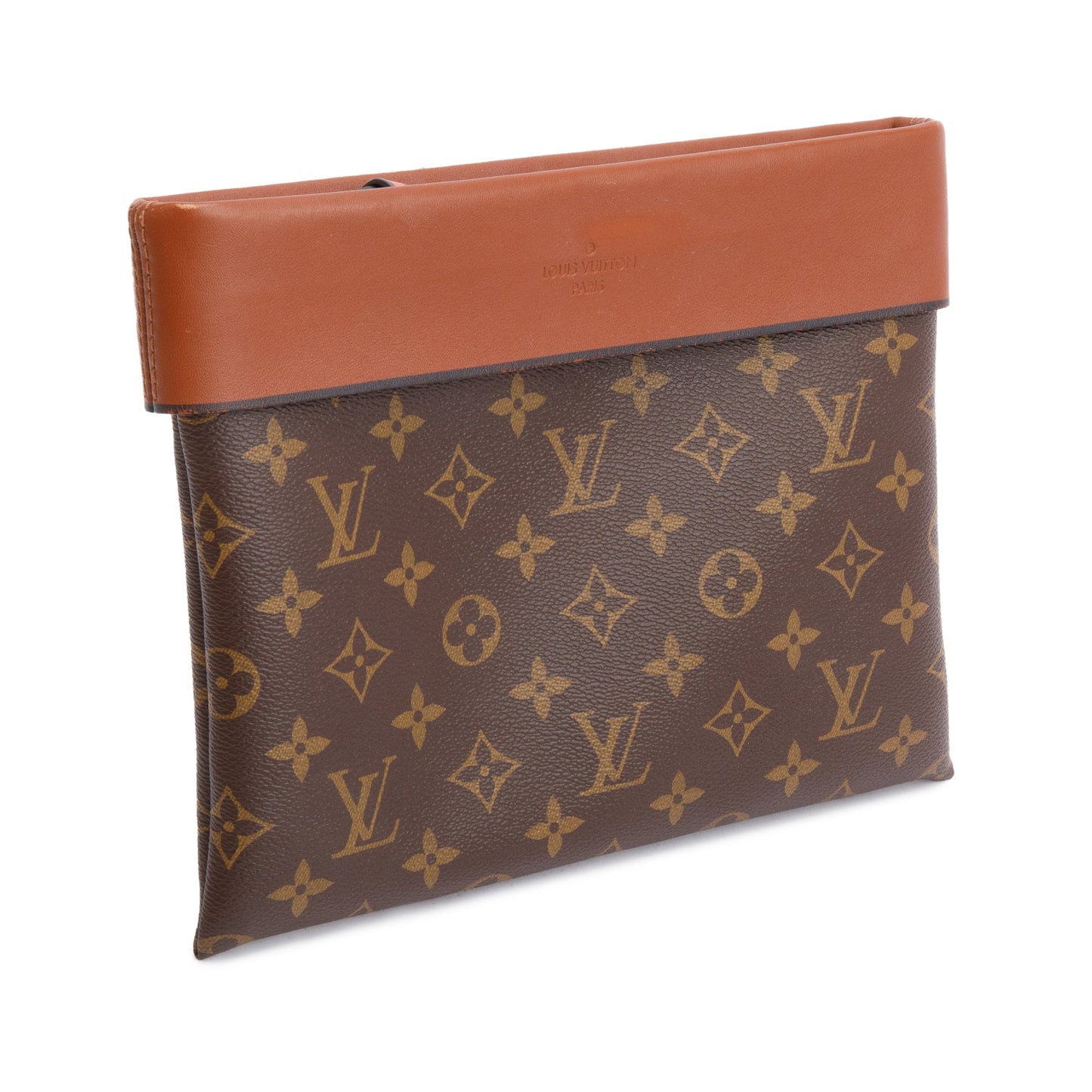 Louis Vuitton Caramel Leather Monogram Pochette Tuileries