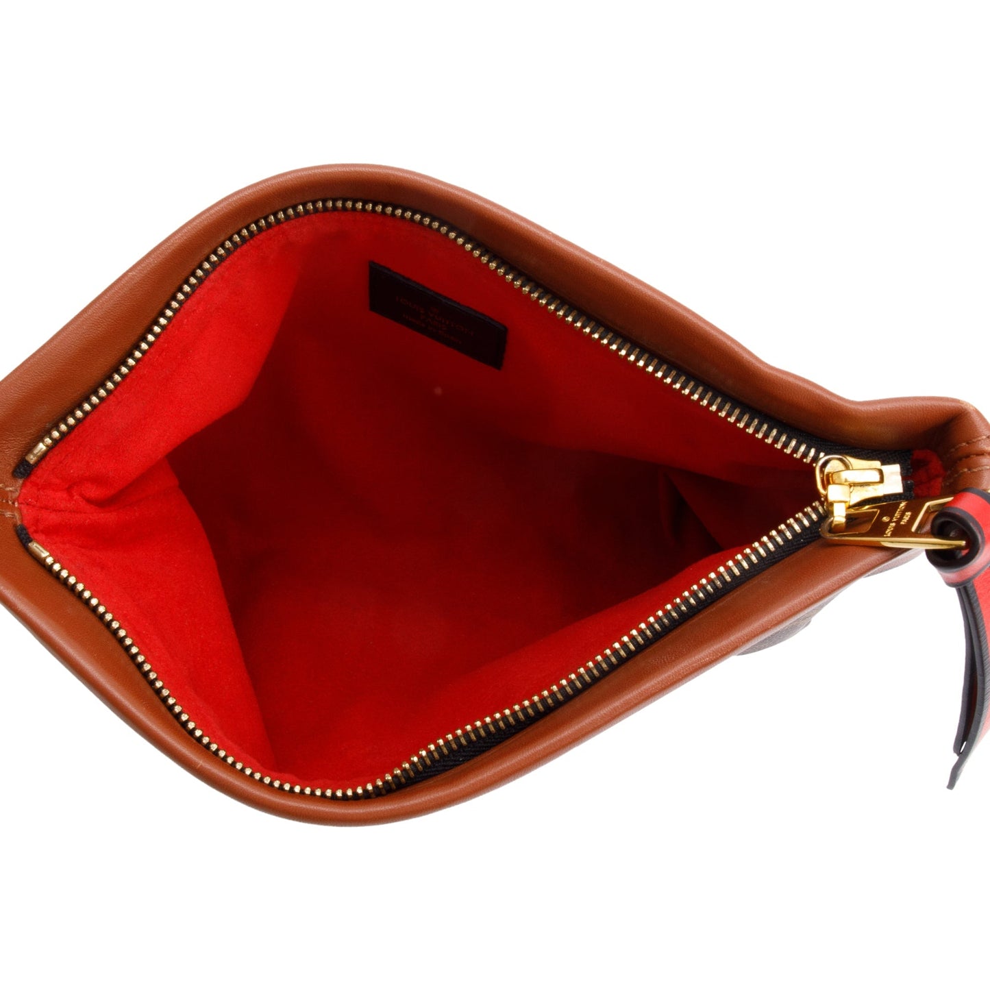 Louis Vuitton Caramel Leather Monogram Pochette Tuileries