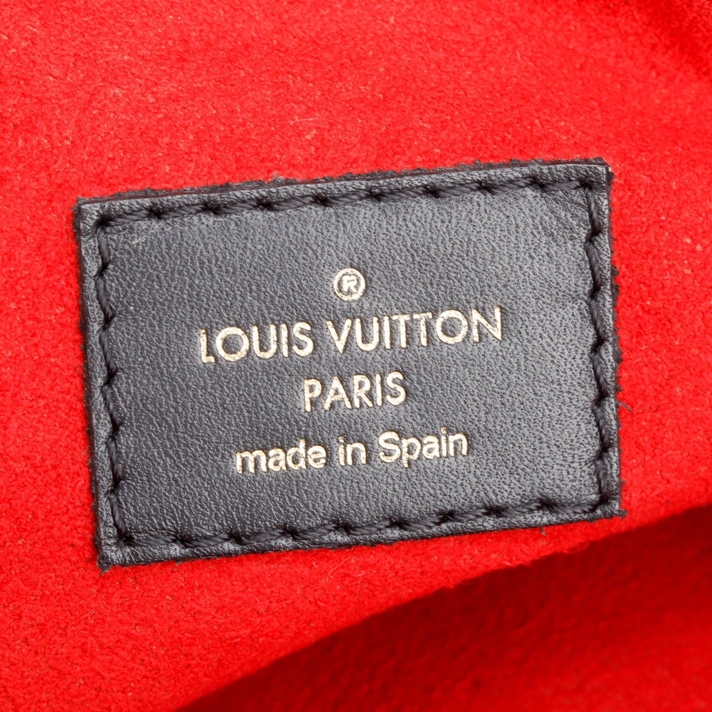 Louis Vuitton Caramel Leather Monogram Pochette Tuileries