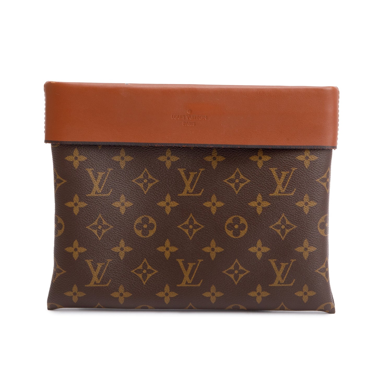 Louis Vuitton Caramel Leather Monogram Pochette Tuileries