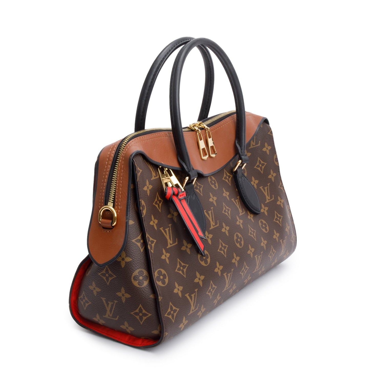 Louis Vuitton Caramel Leather Monogram Tuileries