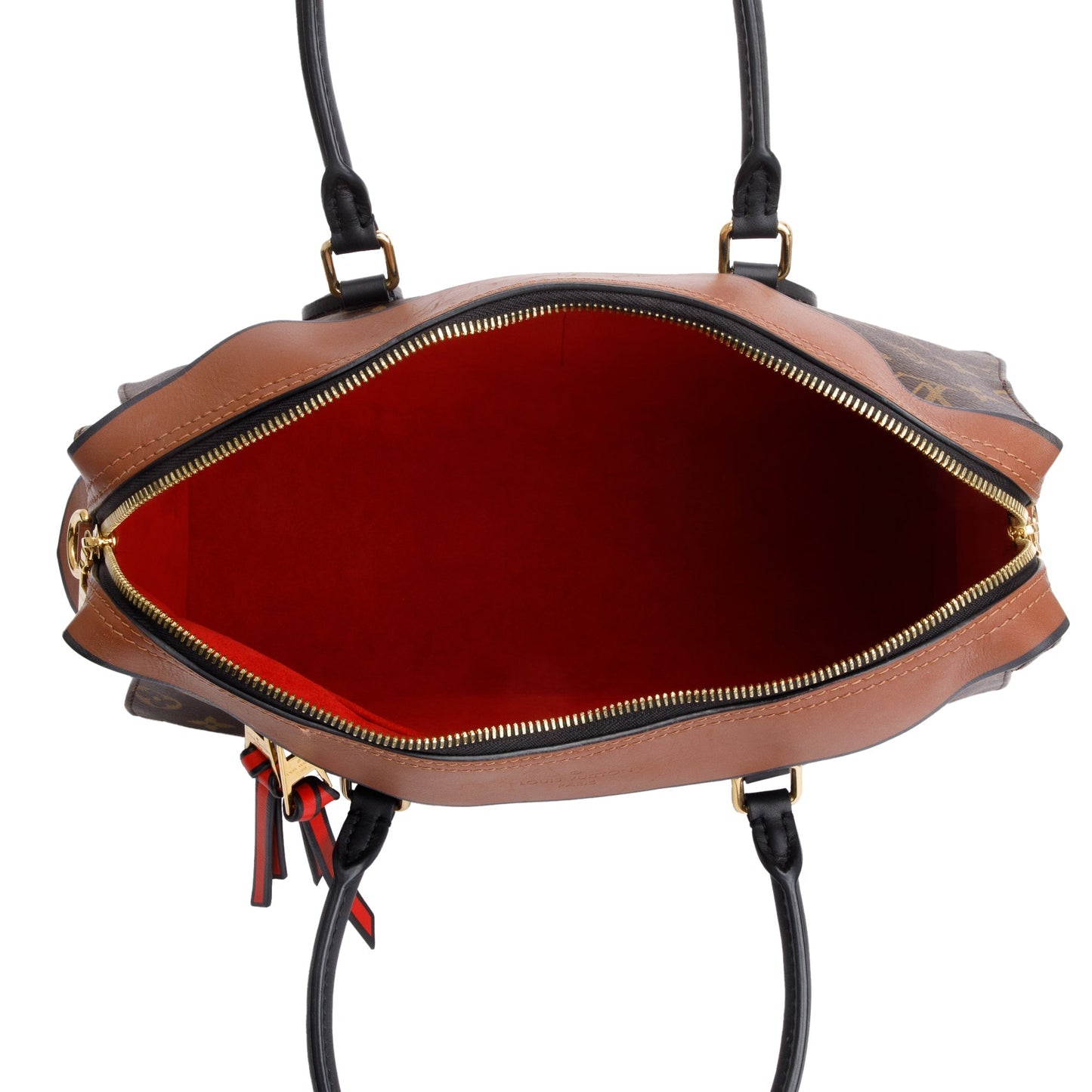 Louis Vuitton Caramel Leather Monogram Tuileries