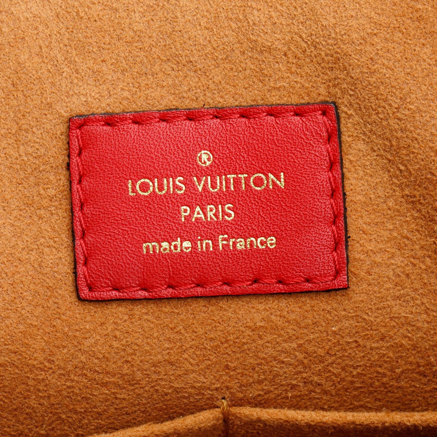 Louis Vuitton Caramel Leather Monogram Tuileries