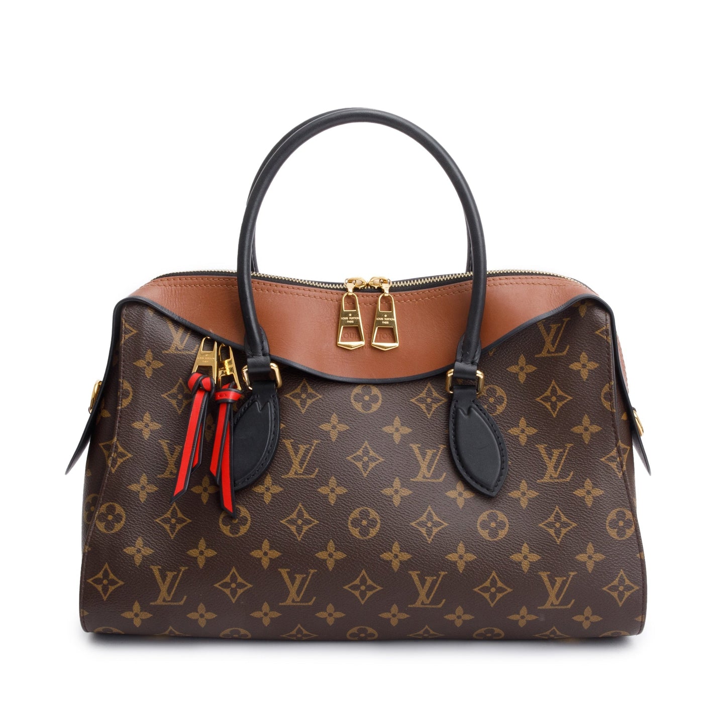 Louis Vuitton Caramel Leather Monogram Tuileries