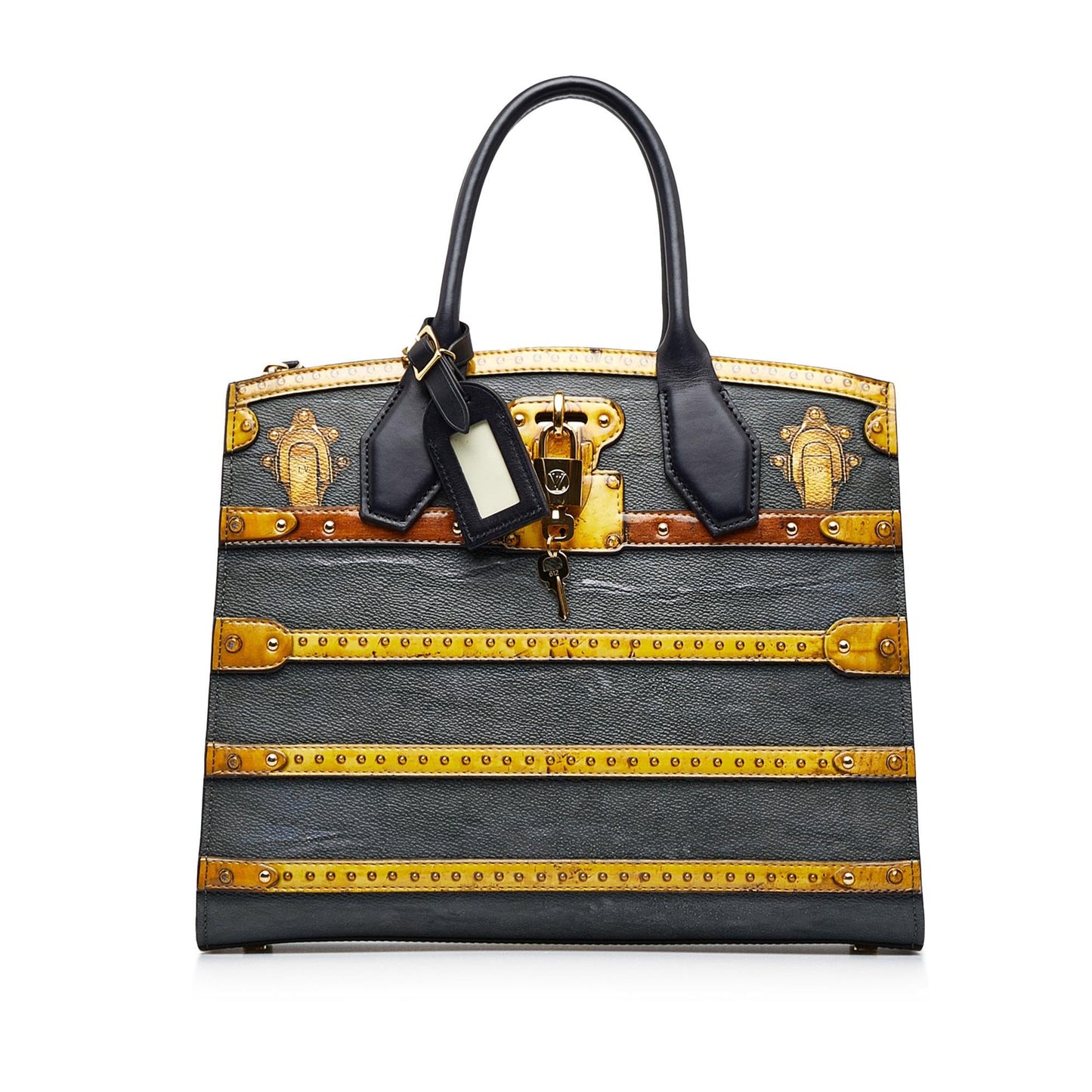 Louis Vuitton City Steamer Time Trunk Canvas MM (SHG-oeTgqx)